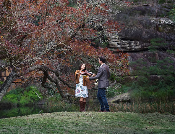 Sydney Acoustic Duo Sean and Catherine